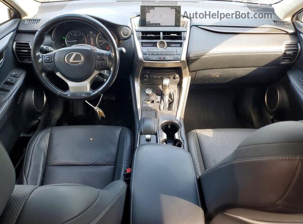 JTJBARBZ2H2104086 2017 LEXUS NX Silver Dashboard view