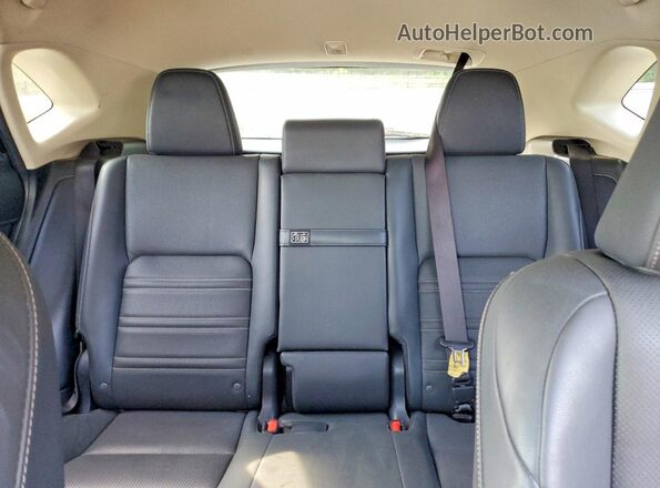 JTJBARBZ2H2104086 2017 LEXUS NX Silver Rear seats view
