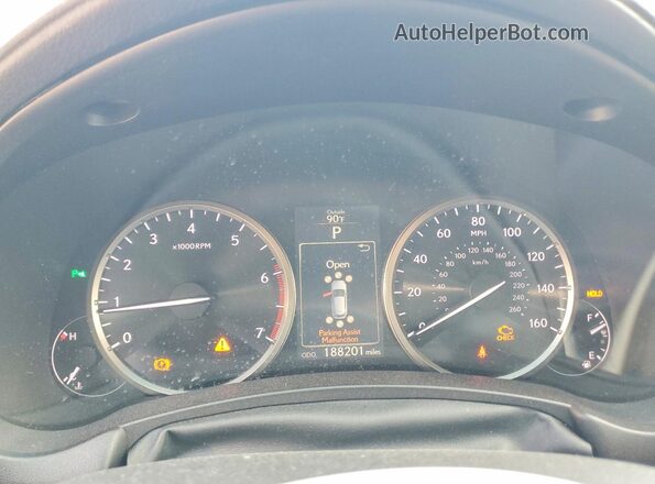 JTJBARBZ2H2104086 2017 LEXUS NX Silver Instrument cluster view
