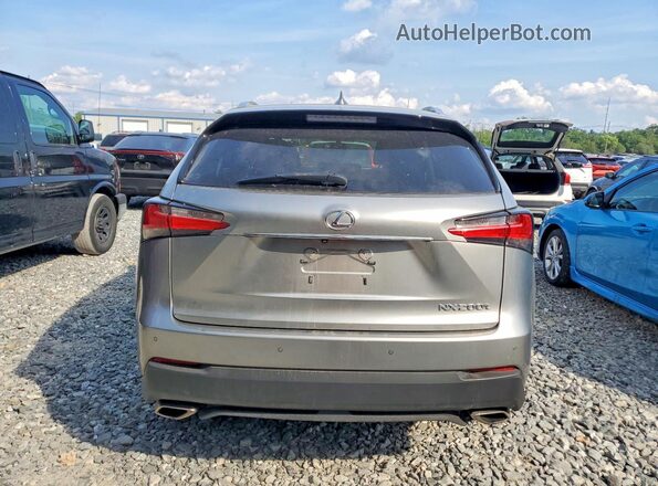 JTJBARBZ2H2104086 2017 LEXUS NX Silver Rear view