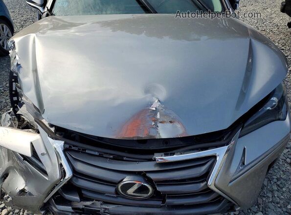 JTJBARBZ2H2104086 2017 LEXUS NX Silver Engine compartment view