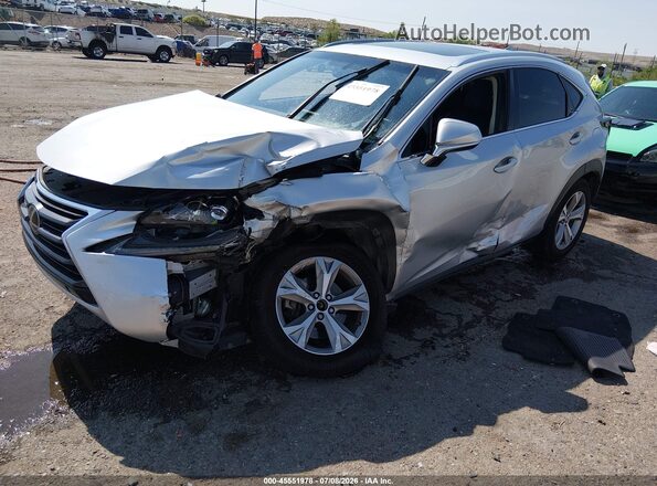 JTJBARBZ2H2136097 2017 LEXUS NX 200T Silver Vista tres cuartos delantera izquierda