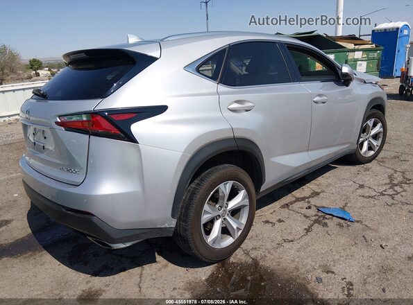 JTJBARBZ2H2136097 2017 LEXUS NX 200T Silver Задня права чверть