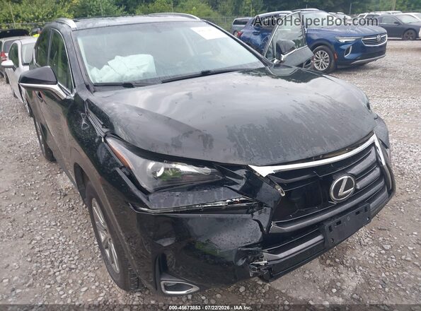 JTJBARBZ2H2144703 2017 LEXUS NX 200T Black წინა ხედი