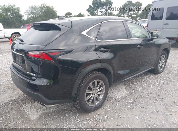 JTJBARBZ2H2144703 2017 LEXUS NX 200T Black უკანა მარჯვენა