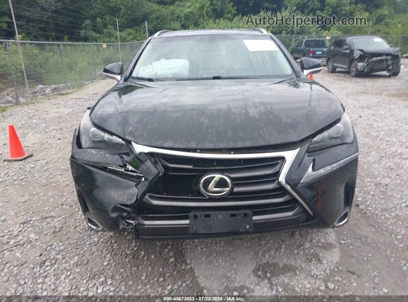 JTJBARBZ2H2144703 2017 LEXUS NX 200T Black ხელსაწყოთა პანელის ხედი