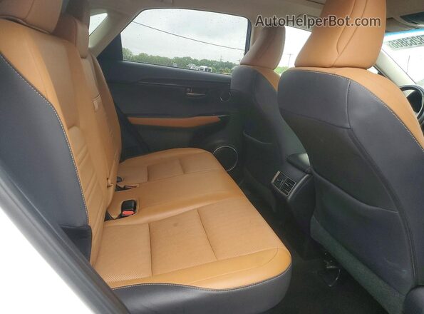JTJBARBZ2J2165279 2018 LEXUS NX Белый Вид задних сидений