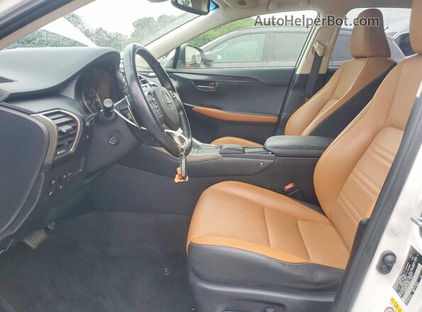 JTJBARBZ2J2165279 2018 LEXUS NX Белый Вид салона спереди