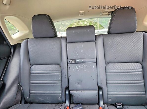 JTJBARBZ2K2193469 2019 LEXUS NX White Rear seats view