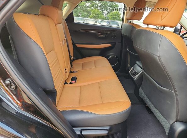 JTJBARBZ2K2197554 2019 LEXUS NX Черный Вид задней части салона