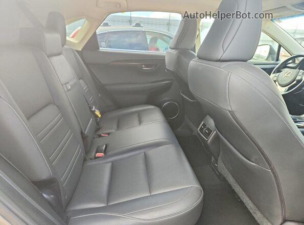 JTJBARBZ3J2163587 2018 LEXUS NX Silver Vista interior trasera