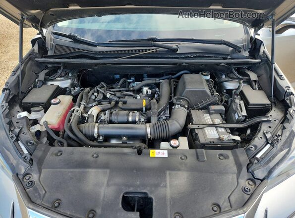 JTJBARBZ3J2163587 2018 LEXUS NX Silver Vista del compartimento del motor