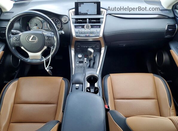 JTJBARBZ4H2125814 2017 LEXUS NX White Widok deski rozdzielczej