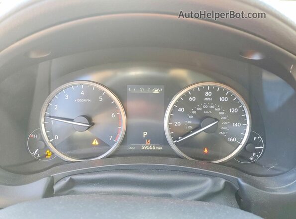 JTJBARBZ4K2187155 2019 LEXUS NX White Widok zestawu wskaźników