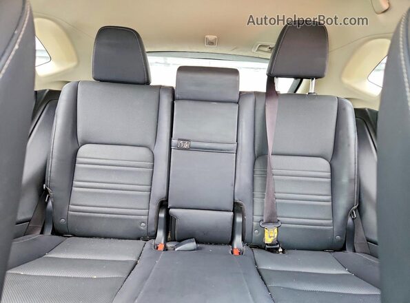 JTJBARBZ4K2214810 2019 LEXUS NX Black Vista de los asientos traseros