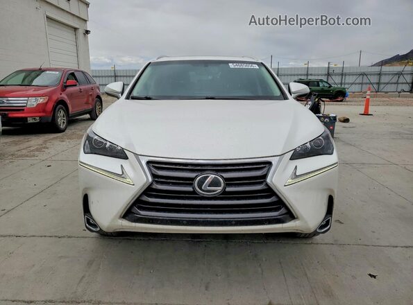 JTJBARBZ5G2075360 2016 LEXUS NX Белый Вид спереди