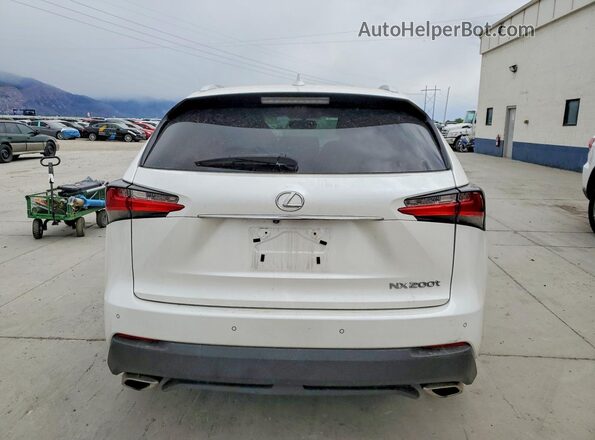 JTJBARBZ5G2075360 2016 LEXUS NX Белый Вид сзади
