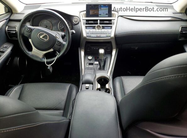 JTJBARBZ5G2075360 2016 LEXUS NX Белый Вид панели приборов
