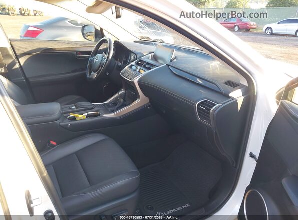 JTJBARBZ5H2115681 2017 LEXUS NX 200T White Вид салону спереду