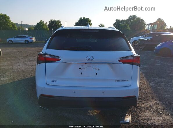 JTJBARBZ5H2115681 2017 LEXUS NX 200T White 