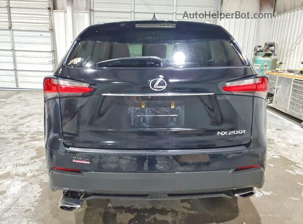 JTJBARBZ5H2121495 2017 LEXUS NX Black უკანა ხედი