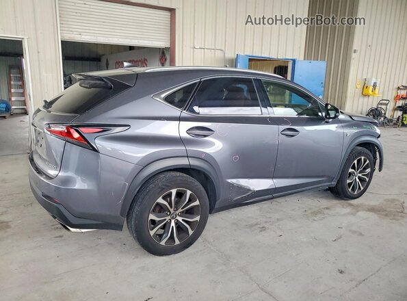 JTJBARBZ5H2148437 2017 LEXUS NX Gray უკანა მარჯვენა