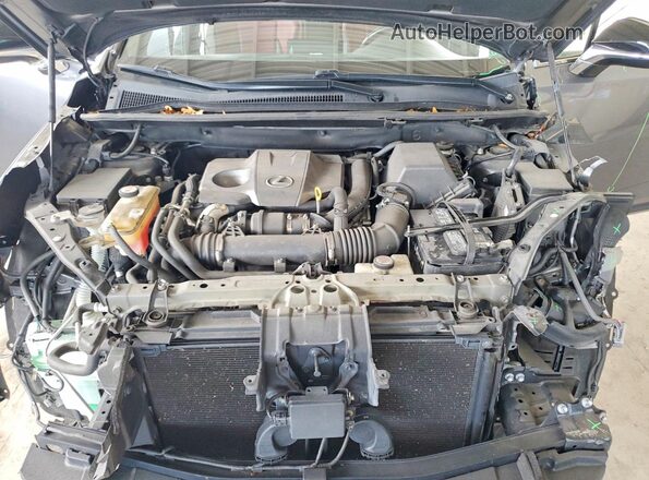JTJBARBZ5H2148437 2017 LEXUS NX Gray ძრავის განყოფილების ხედი