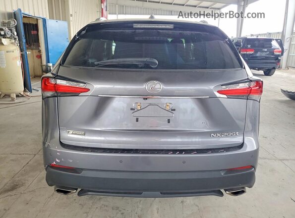 JTJBARBZ5H2148437 2017 LEXUS NX Gray უკანა ხედი
