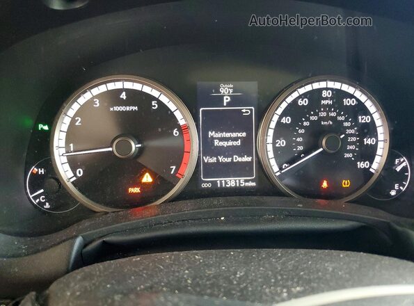 JTJBARBZ5H2148437 2017 LEXUS NX Gray ხელსაწყოთა პანელის ხედი