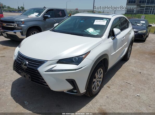 JTJBARBZ5K2182871 2019 LEXUS NX 300 White Առջևի ձախ երեք քառորդ տեսարան