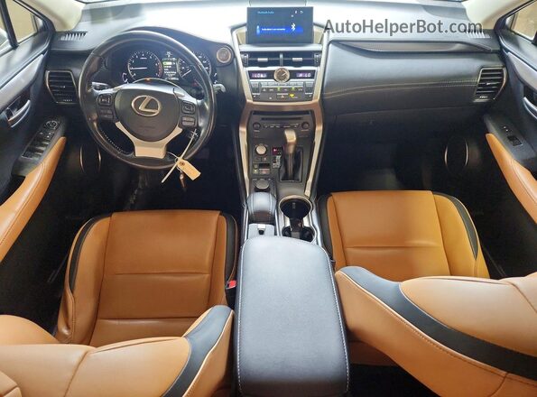 JTJBARBZ6G2082656 2016 LEXUS NX White წინა პანელის ხედი