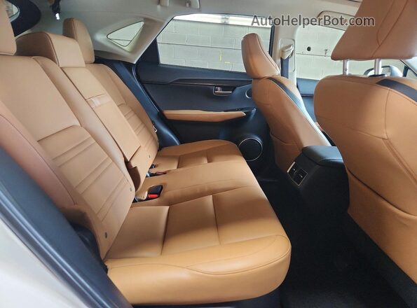 JTJBARBZ6G2082656 2016 LEXUS NX White უკანა სალონის ხედი