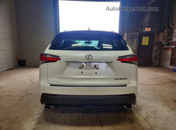 JTJBARBZ6G2082656 2016 LEXUS NX White უკანა ხედი