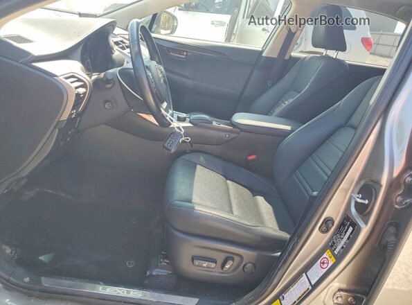 JTJBARBZ6G2095052 2016 LEXUS NX Silver Widok wnętrza z przodu