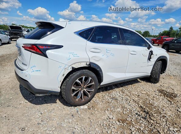 JTJBARBZ6H2111719 2017 LEXUS NX Белый Задняя правая четверть