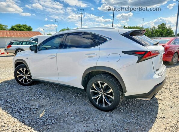JTJBARBZ6H2111719 2017 LEXUS NX Белый Задняя левая четверть