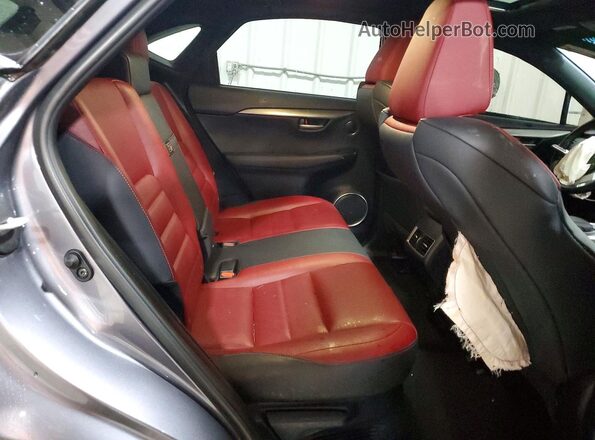 JTJBARBZ6H2143277 2017 LEXUS NX Silver Вид задньої частини салону