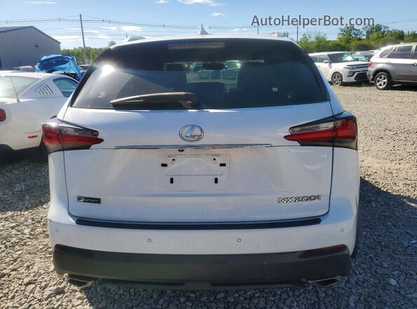 JTJBARBZ7G2073741 2016 LEXUS NX White Widok z tyłu