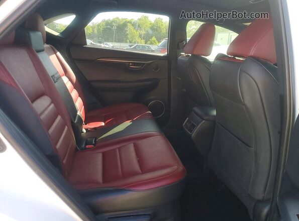 JTJBARBZ7G2073741 2016 LEXUS NX White Widok wnętrza z tyłu