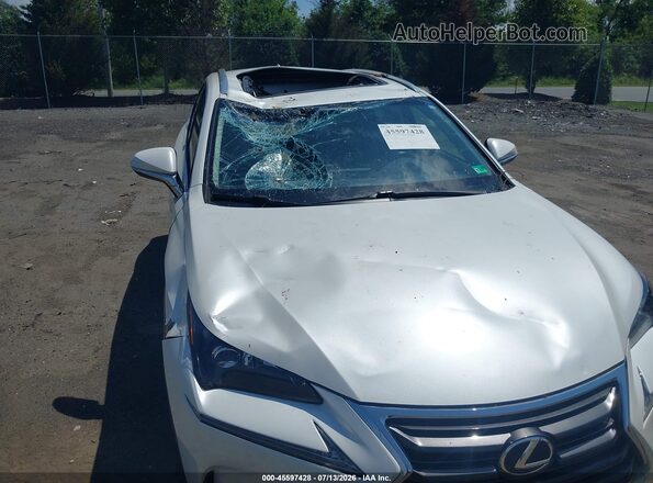 JTJBARBZ7G2085758 2016 LEXUS NX 200T White Vista frontal
