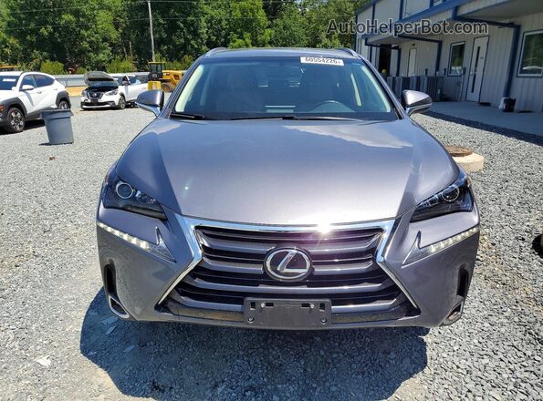 JTJBARBZ7H2098964 2017 LEXUS NX Gray წინა ხედი