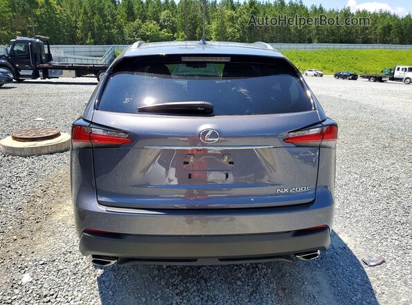 JTJBARBZ7H2098964 2017 LEXUS NX Gray უკანა ხედი