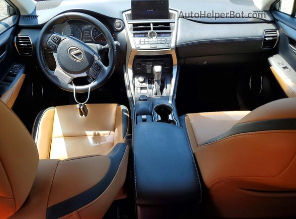 JTJBARBZ7H2098964 2017 LEXUS NX Gray წინა პანელის ხედი