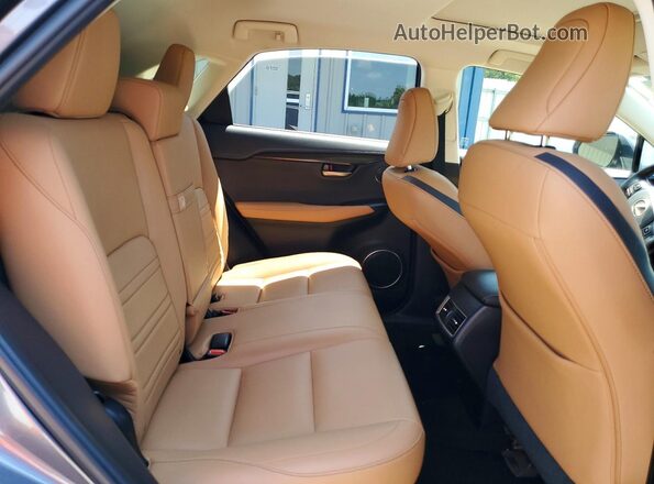 JTJBARBZ7H2098964 2017 LEXUS NX Gray უკანა სალონის ხედი