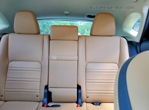 JTJBARBZ7H2098964 2017 LEXUS NX Gray უკანა სავარძლების ხედი