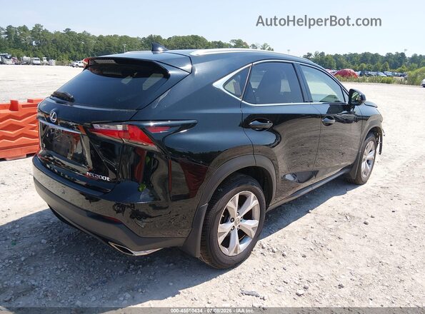 JTJBARBZ7H2113575 2017 LEXUS NX 200T Black Tył prawy