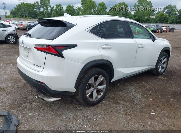 JTJBARBZ7H2132708 2017 LEXUS NX 200T White Задня права чверть