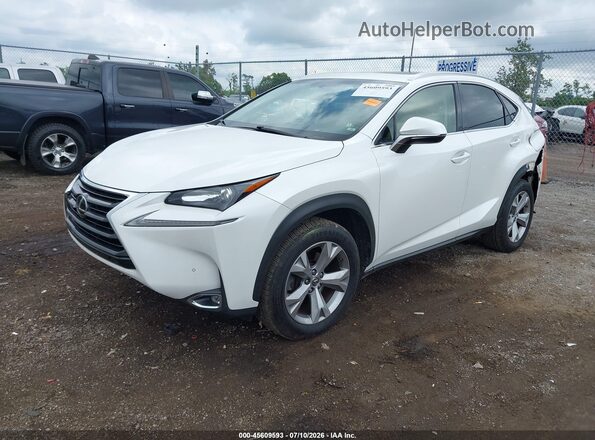 JTJBARBZ7H2132708 2017 LEXUS NX 200T White Передня ліва чверть