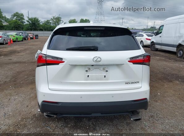 JTJBARBZ7H2132708 2017 LEXUS NX 200T White 