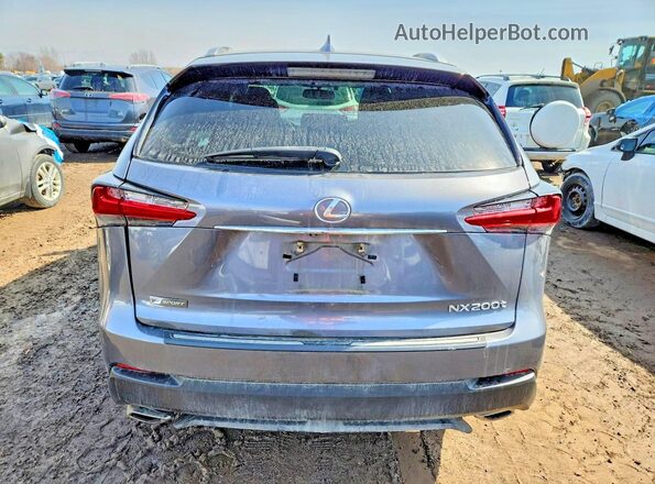 JTJBARBZ7H2135463 2017 LEXUS NX Gray Vista trasera